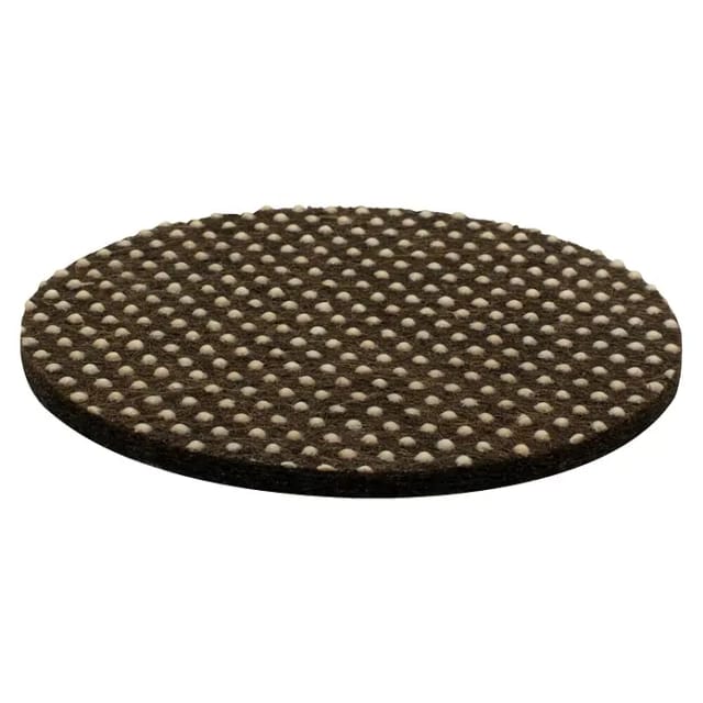 Wagner Anti-Rutsch Pad Fils-PVC Braun-Beige Ø 60 mm