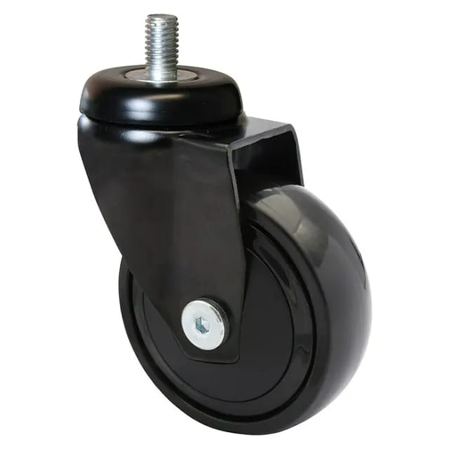 Wagner Design-Lenkrolle 3C Ø 7,5 cm Tragkraft 75 kg Schwarz