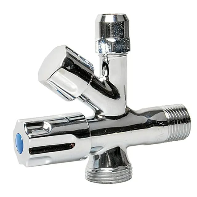 Kirchhoff GA-Eckventil 16,7 mm (3/8 ZollAG) x 26,4 mm (3/4 ZollAG) x 10 mm