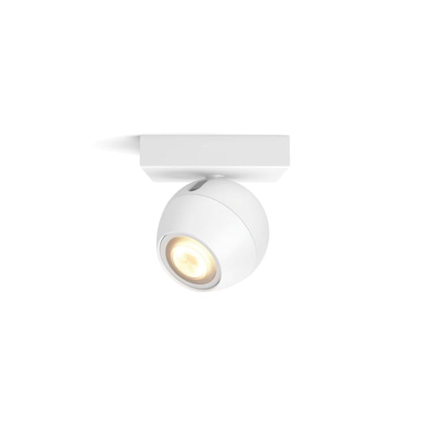 Philips Hue Spot 1-flg. White Ambiance Buckram Schwarz 250,m inkl. Dimmer