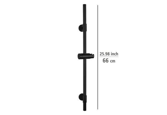Wenko Duschstange Basic Schwarz