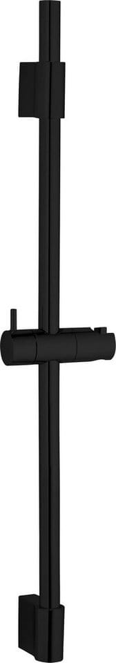 Wenko Duschstange Classic Schwarz 70 cm