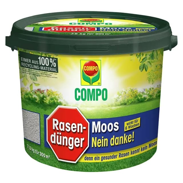 Compo Rasendünger Moos - Nein danke! 7,5 kg