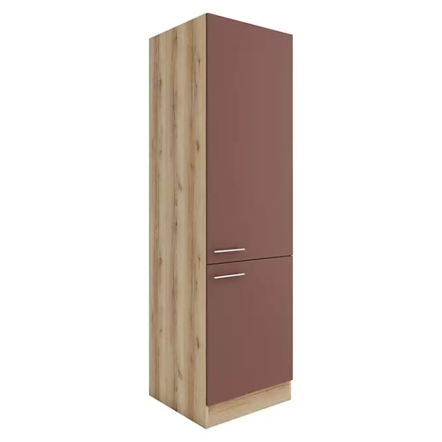 OPTIFIT Bari407 Küchen-Apothekerschrank 60 cm Rostrot