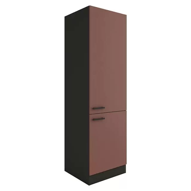 OPTIFIT Nizza407 Küchen-Apothekerschrank 60 cm Rostrot