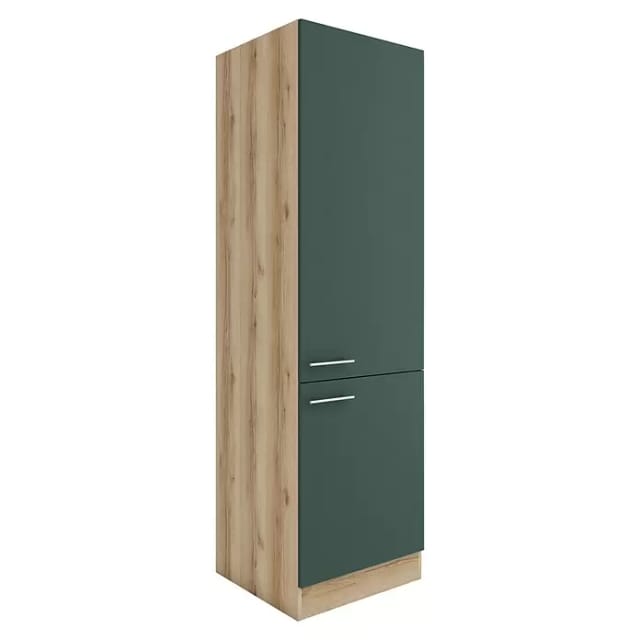 OPTIFIT Savona405 Küchen-Apothekerschrank 60 cm Steingrün