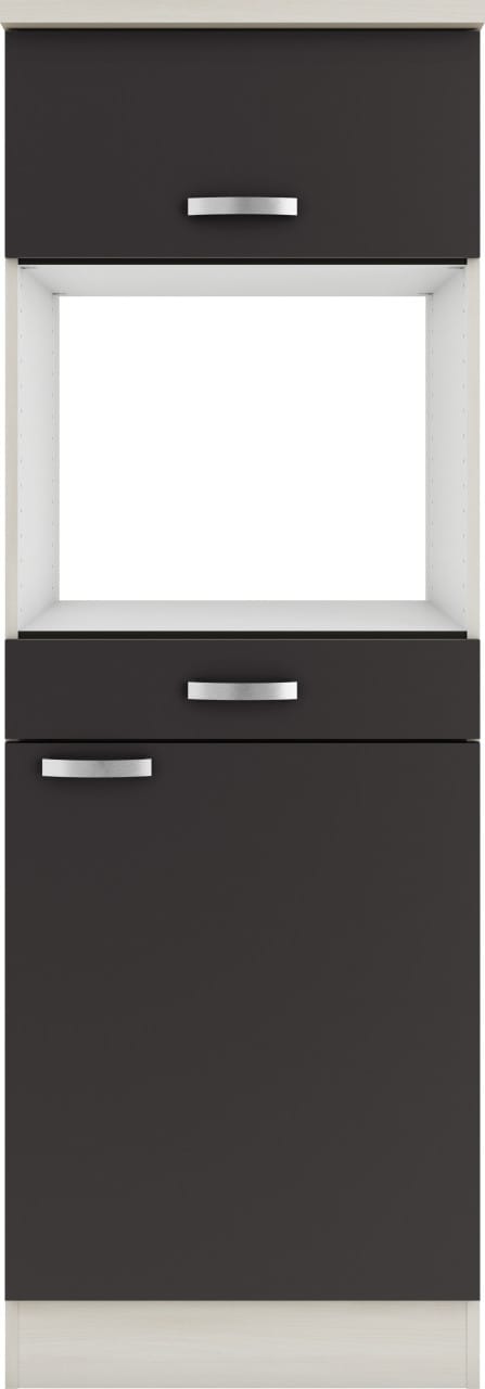 OPTIFIT Faro220 Küchen-Geräteumbauschrank 60 cm Anthrazit