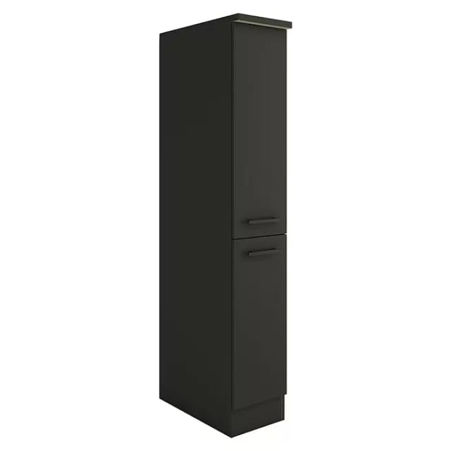 OPTIFIT Madrid420 Küchen-Apothekerschrank 30 cm Anthrazit Matt