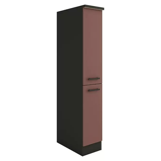 OPTIFIT Nizza407 Küchen-Apothekerschrank 30 cm Rostrot
