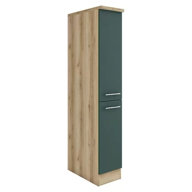 OPTIFIT Savona405 Küchen-Apothekerschrank 30 cm Steingrün