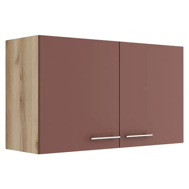 OPTIFIT Bari407 Küchen-Oberschrank 100 cm Rostrot