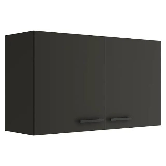 OPTIFIT Madrid420 Küchen-Oberschrank 100 cm Anthrazit Matt