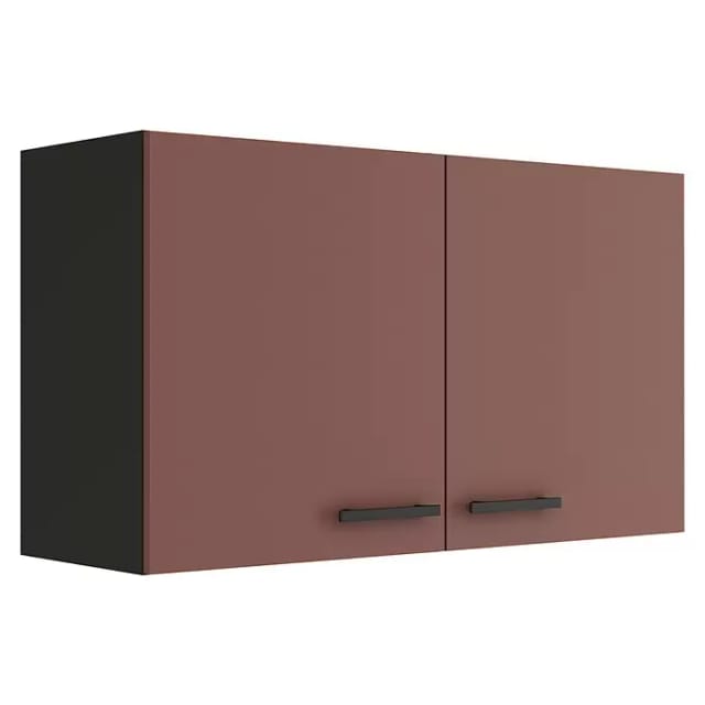 OPTIFIT Nizza407 Küchen-Oberschrank 100 cm Rostrot
