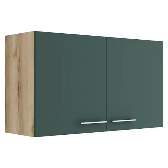 OPTIFIT Savona405 Küchen-Oberschrank 100 cm Steingrün