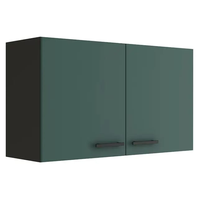 OPTIFIT Verona405 Küchen-Oberschrank 100 cm Steingrün