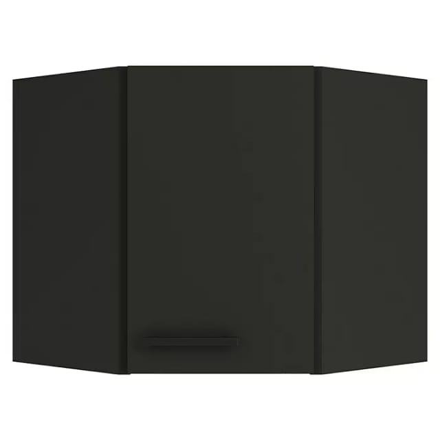 OPTIFIT Madrid420 Küchen-Eckoberschrank 60 x 60 cm Anthrazit Matt