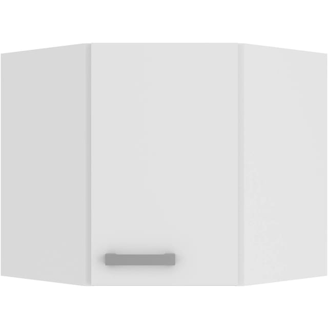 OPTIFIT Oslo214 Küchen-Eckoberschrank 60 x 60 cm Feinstruktur Weiß