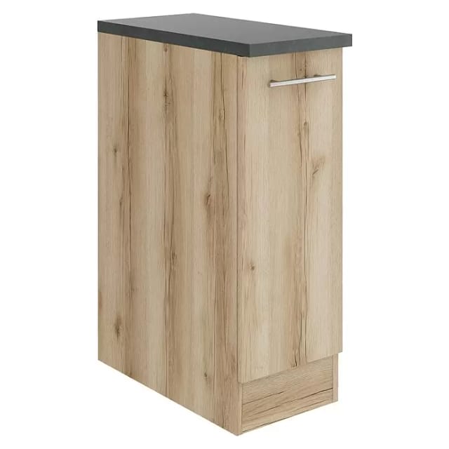 OPTIFIT Livorno290 Küchen-Unterschrank 30 cm Wildeiche Nachbildung