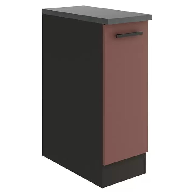 OPTIFIT Nizza407 Küchen-Unterschrank 30 cm Rostrot