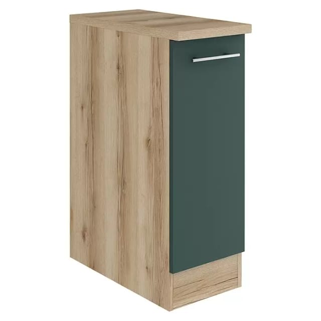 OPTIFIT Savona405 Küchen-Unterschrank 30 cm Steingrün