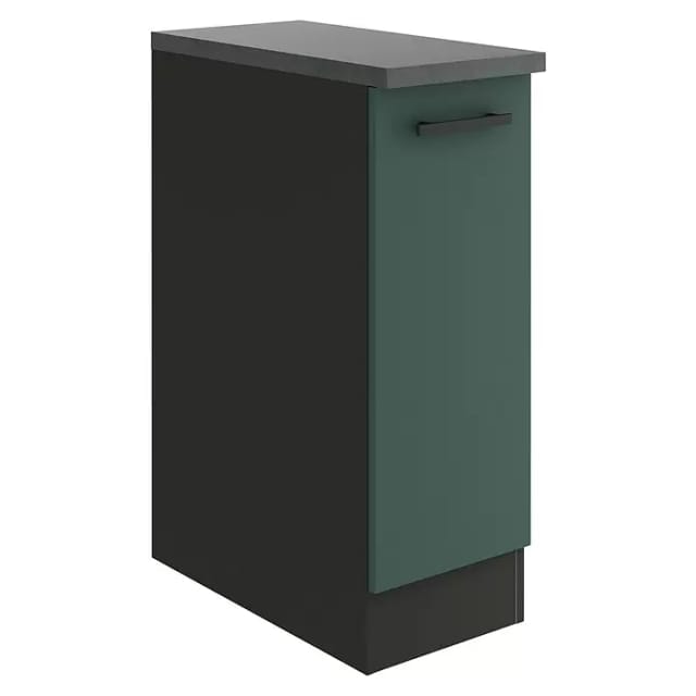 OPTIFIT Verona405 Küchen-Unterschrank 30 cm Steingrün