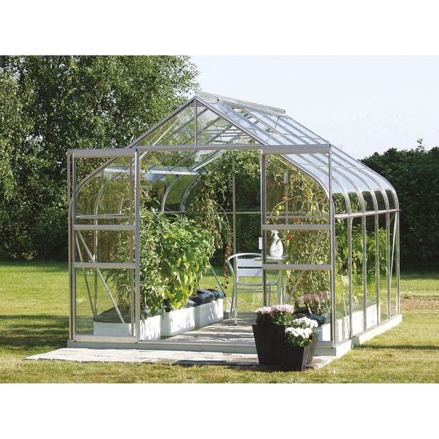 Vitavia Gewächshaus Diana 8300 Alu blank 8,3 m²
