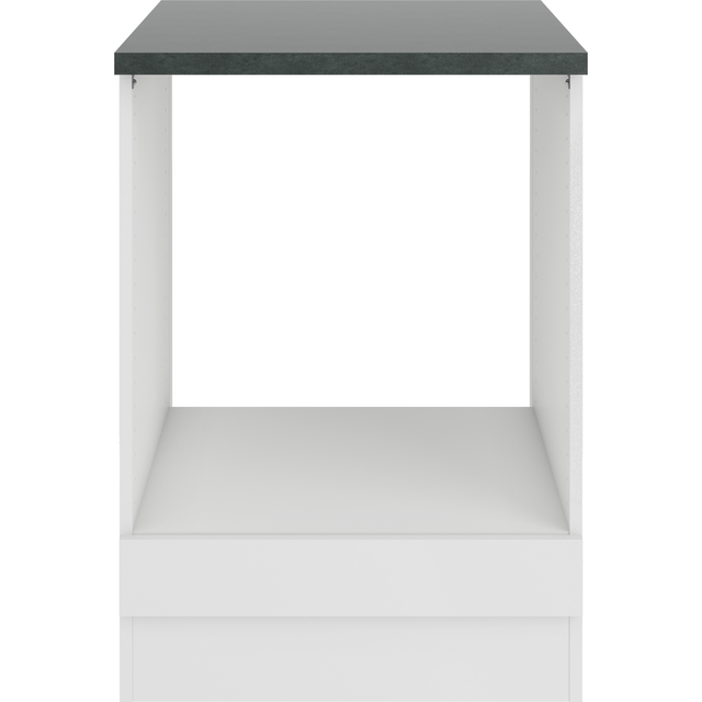 OPTIFIT Oslo214 Küchen-Herdumbau 60 cm Feinstruktur Weiß