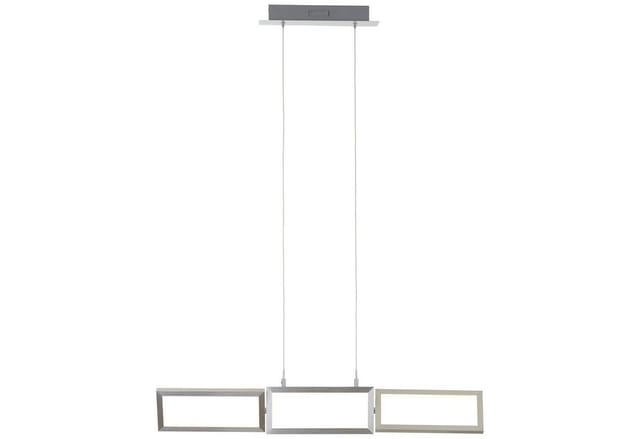 Brilliant LED-Pendelleuchte Tunar 3-flammig Aluminium