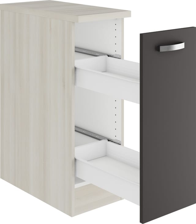 OPTIFIT Faro220 Küchen-Unterschrank 30 cm Anthrazit