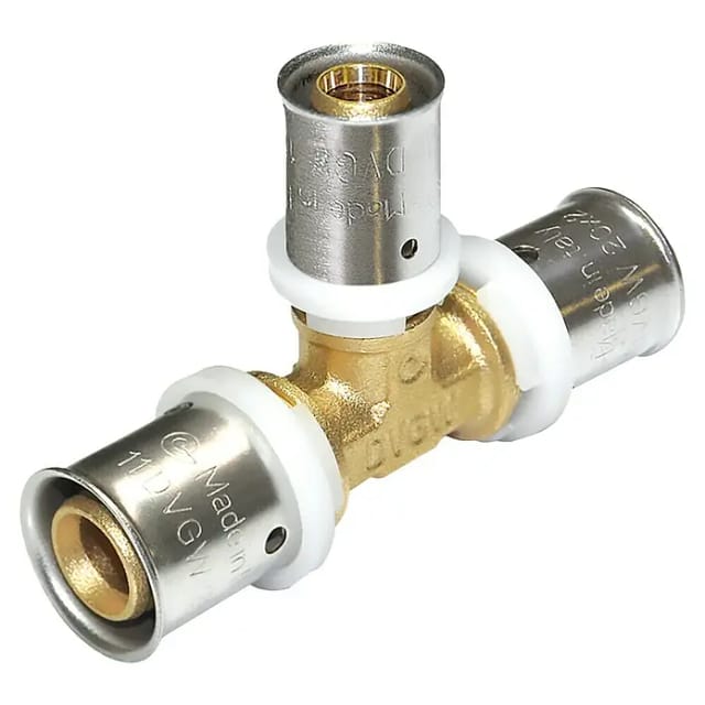 Kirchhoff MS-Reduzier-T-Stück Pressfitting für MSVR Blank 26 mm x 16 mm x 26 mm