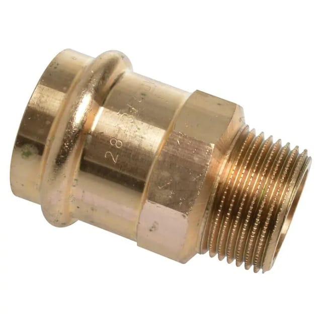 Kirchhoff RG-Übergangsnippel 1 Muffe Blank 28 mm x 26,4 mm (3/4 Zoll AG)