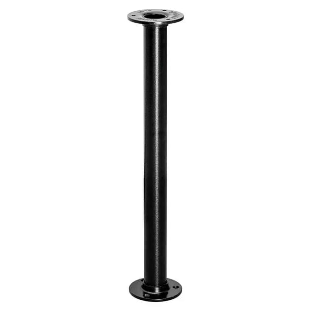 Wagner Möbelbein Industrial Pipe Ø 32,5 mm Länge 400 mm Schwarz
