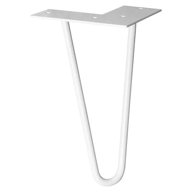Wagner Möbelbein Hairpin Länge 200 mm Light Grey