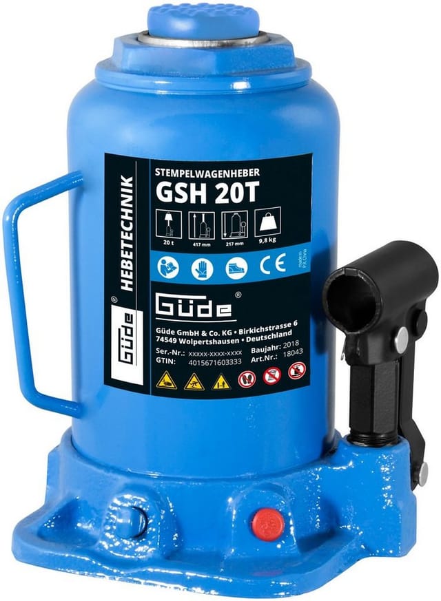 Güde Stempelwagenheber GSH 20T