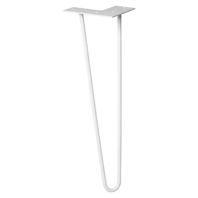 Wagner Möbelbein Hairpin Länge 400 mm Light Grey