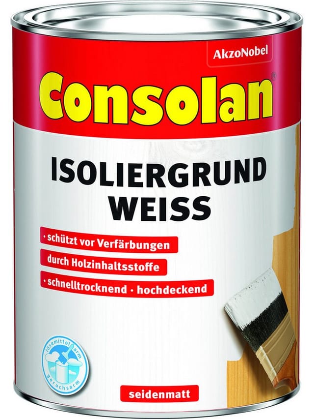 Consolan Isoliergrund Weiß seidenmatt 2,5,