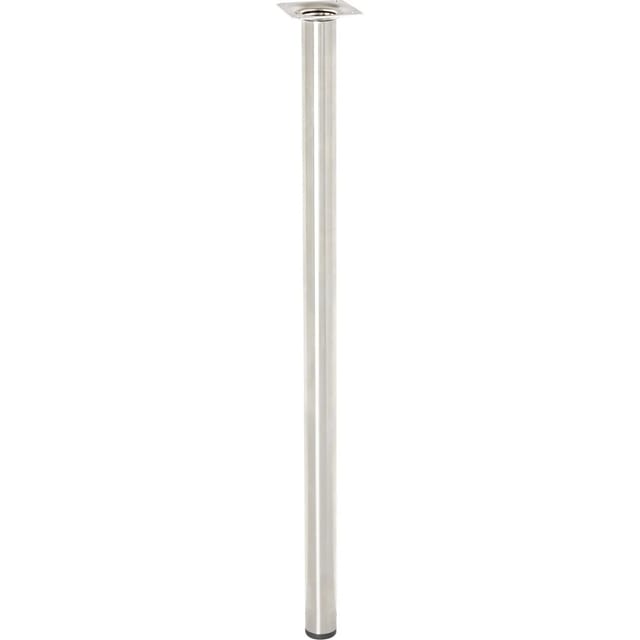 Wagner Möbelbein Telescope Ø 3 cm Justierbar 60 cm - 90 cm Edelstahl-Optik