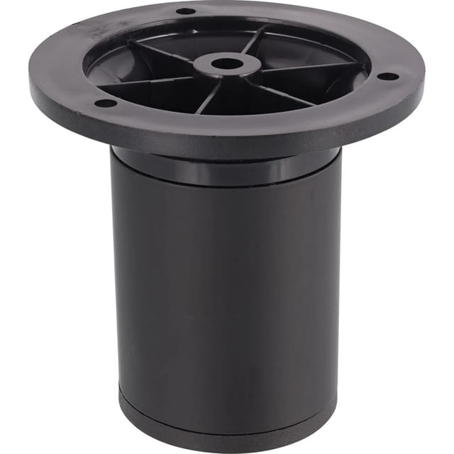 Wagner Möbelfuß Ø 5 cm Justierbar 8 cm - 10,5 cm Schwarz-Matt