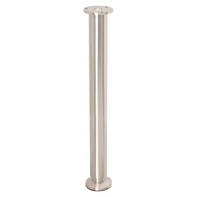 Wagner Möbelfuß Classic Ø 3,8 cm Justierbar 40 cm - 41,8 cm Edelstahl-Optik