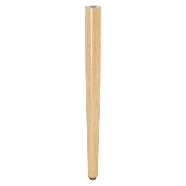 Wagner Möbelbein Wood inkl. Syno-Gleiteinsatz Ø 3,4/2,6 x 41 cm Buche Natur FSC®