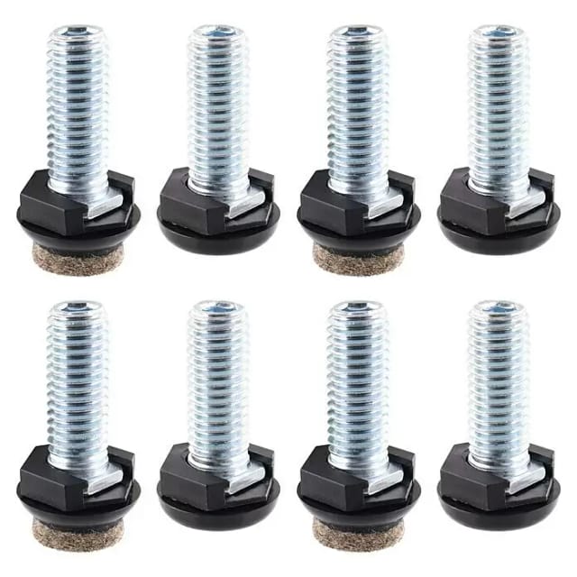 Wagner Verstellfuß Justus Slim QuickClick inkl. Gleiteinsätzen 4er Set 3,2 cm