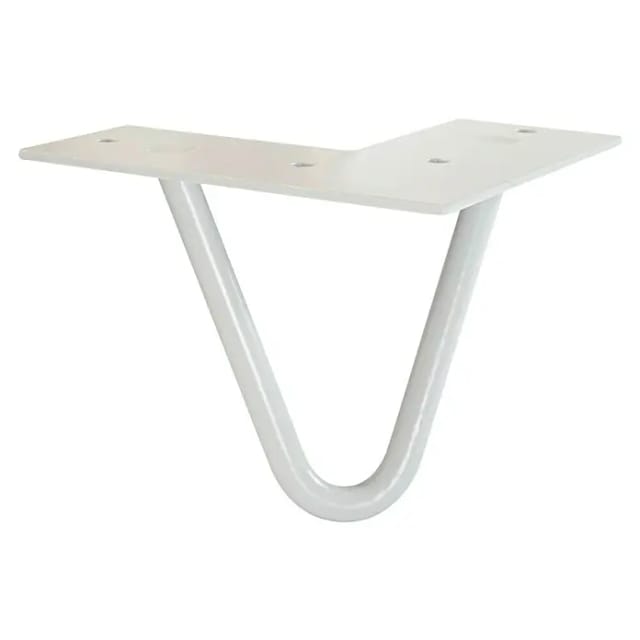 Wagner Möbelbein Hairpin L 100 mm Light Grey