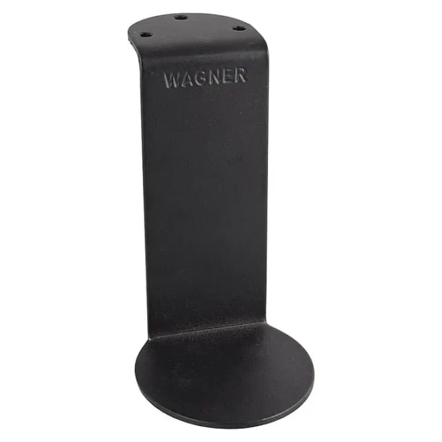 Wagner Möbelfuß 7 cm x 12 cm Schwarz-Matt