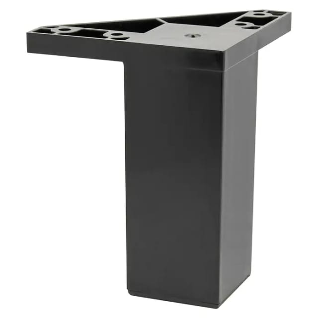 Wagner Möbelfuß 10 cm Schwarz