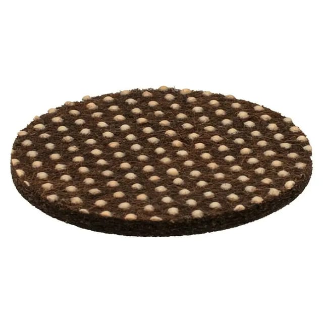 Wagner Anti-Rutsch Pad Filz-PVC Selbstklebend Braun-Beige Ø 40 mm x 3 mm 4 Stück