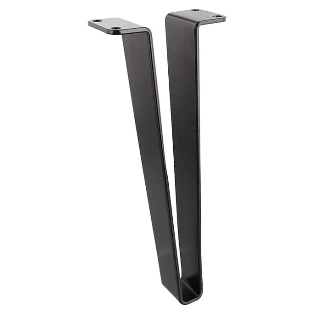 Wagner Möbelfuß 20 cm Schwarz Matt