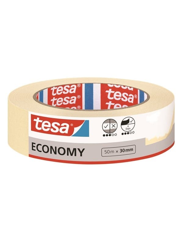 Tesa Maler-Krepp Economy 50 m x 30 mm