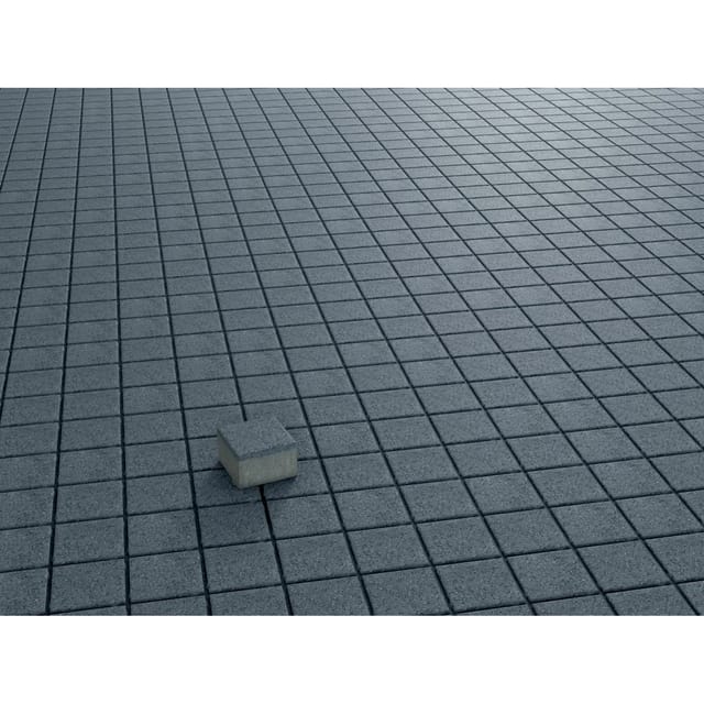 Quadrat-Pflaster Beton Anthrazit gewaschen 10 cm x 10 cm x 6 cm