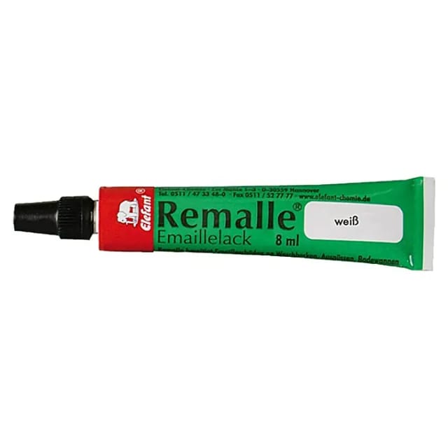 Kirchhoff Reparatur-Emaille Weiß 8 ml