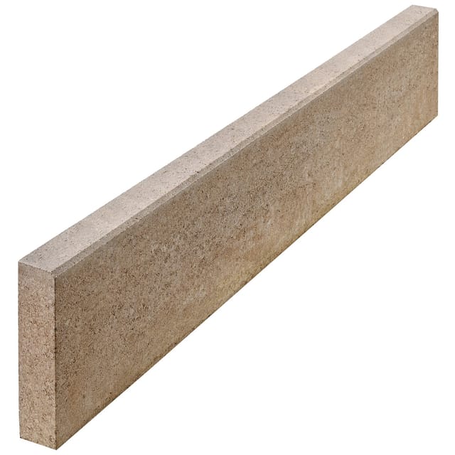 Kann Randstein Vero 100 cm x 25 cm x 6 cm Sienna-Nuanciert